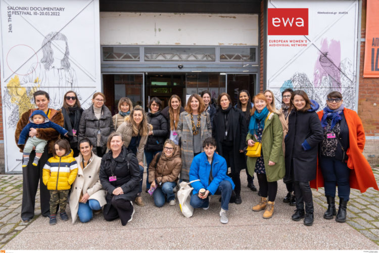 GROUP PHOTO EUROPEAN WOMENS AUDIOVISUAL NETWORK (EWA)
